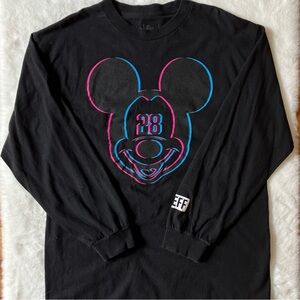 Neon Mickey Neff Long Sleeve T-Shirt